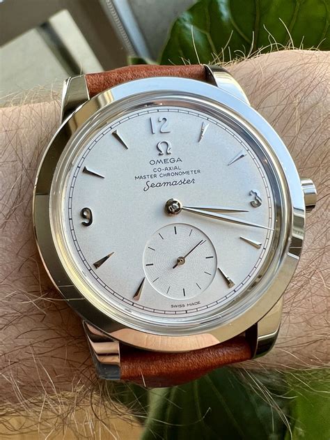 omega seamaster 1948 platinum|omega 1948 small seconds.